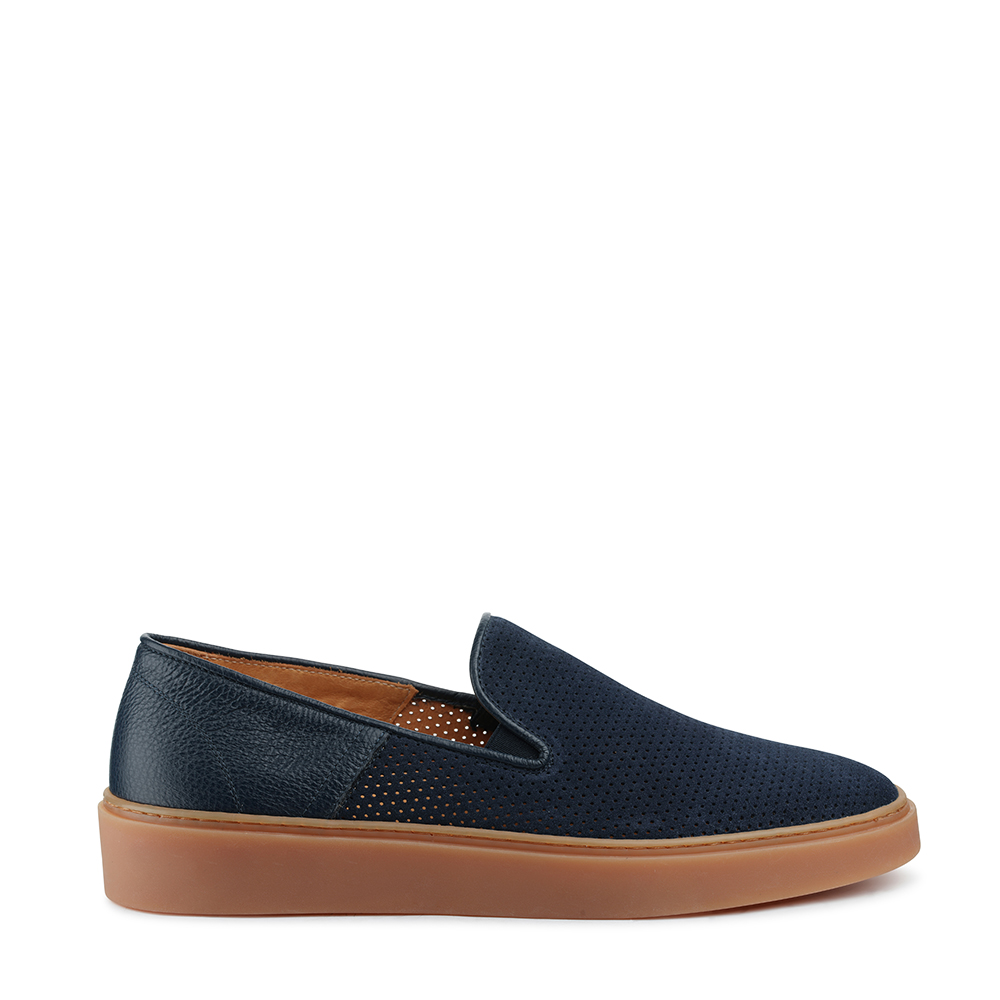 BLUE SUEDE SNEAKER - Camerlengo Shoes